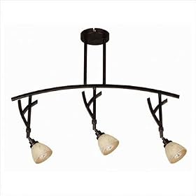 World Imports Lighting T61514-56 Beyond Modern Track 3-Light Fixed Arch Track Kit,... by World Imports