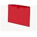 Smead Jacket, Letter, Straight, Flat, Red, 100 per Box (75509)