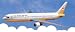 ROYAL BRUNEI BOEING B767-300 1:200 MODEL