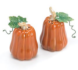 Pumpkin Salt and Pepper Set Festiveware