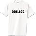 College T-Shirt Standard Cotton
