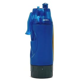 O2-COOL Mist N Sip Bottle Blue