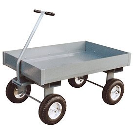 Steel Deck Wagon Truck With 6