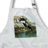 Gull Island - Medium Length Apron With Pouch Pockets 22w X 24l