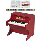 Schoenhut 18 Key My First Piano Tabletop Piano Red - Schoenhut 1822R