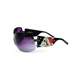 Ed Hardy Skull  Crosses Zeke Sunglasses EHS023 - in your choice of colors