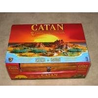 Click here to buy Settlers of Catan 10th Anniversary 3-D Special Edition Chest Set Bookcase Board Game by  Klaus Teuber.