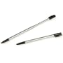 Aluminum Retractable Metal PDA Replacement) Stylus for NINTENDO DS (NDS) w/ Black Tip