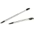 Aluminum Retractable Metal PDA Replacement) Stylus for NINTENDO DS (NDS) w/ Black Tip