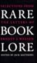 Rare Book Lore: Selections From The Letters Of Ernest J. Wessen
