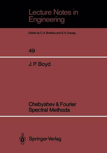chebyshev  fourier spectral methods lecture notes in engineering