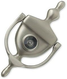 Door Knocker with Viewer Finish: Satin Nickel
