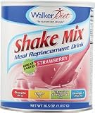 Walker Diet Meal Replacement Drink Strawberry — 36.5 oz