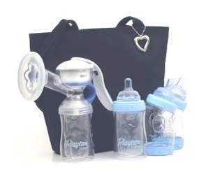 Playtex On the Go Pump (w  tote  4btls