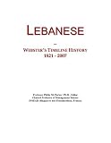Lebanese: Webster's Timeline History, 1821 - 2007