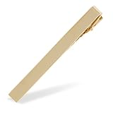 Executive clasp by Enrico Pardini gold metal tie clips