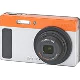 Pentax Optio H90 Silver/Orange 12.1 MP 5X Zoom Digital Camera (16486)