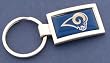 St. Louis Rams Curved Key Chain