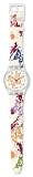 Swatch Ladies Butterfly Spots Cream Dial with Cream Strap Watch