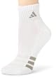 adidas Women's Cushioned Var 3-Pack QTR Sock (Shoe Size - 5)