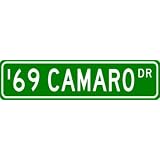 1969 69 CHEVY CAMARO Street Sign