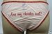 TRA.LA.LA NOVELTY PANTY ARE MY CHEEKS RED? PINK / RED