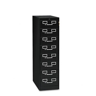 TENNSCO CF846BK 8-drawer File 52h Black