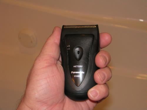 Panasonic Pro-Curve Wet/Dry Travel Shaver with Case
