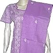India Clothing Womens Cotton Salwar Kameez Chikan Embroidery Purple Size S (nslk163)