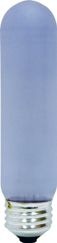 GE 48709 40-Watt Reveal Frost Tubular T10 Light Bulb, 1-Pack