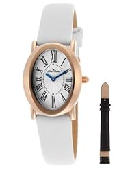Lucien Piccard Womens LP-12002-RG-02S Aneto Analog Display Japanese Quartz White Watch Set
