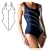 Maru - Piped Low Leg Nova Aqua Classic Swimsuit / Swimming Costume