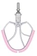 New Metro Design Beater Blade for Cuisinart, DeLonghi, & Viking 7-Quart Mixers, Pink