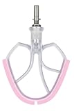New Metro Design Beater Blade for Cuisinart, DeLonghi, & Viking 7-Quart Mixers, Pink
