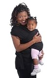 Moby Wrap Original 100% Cotton Baby Carrier, Black