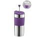 Bodum TRAVEL PRESS 0.35L Edelstahl Kaffeebereiter lila