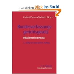 Bundesverfassungsgerichtsgesetz: Mitarbeiterkommentar und Handbuch (Heidelberger Kommentar)
