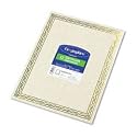 Geographics Foil Stamped Award Certificates, 8-1/2 x 11, Gold Serpentine Border, 12 per Pack (44407)