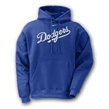 Los Angeles Dodgers Nike Youth Hooded MLB Sweatshirt - Tackle Twill