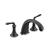 KOHLER K-T398-4-BRZ Devonshire Deck/Rim-Mount High-Flow Bath Faucet Trim, Oil-Rubbed Bronze