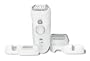 Braun Silk-�pil 7 7681 - Depiladora utilizable bajo el agua, recargable, con 5 accesorios incluyendo cabezal de corte/afeitado y accesorio perfilador