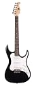 AXL Headliner | Double Cutaway Electric Guitar  Black 