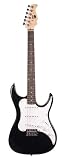 AXL Headliner Series Electric Guitar, 1/2-Sized, Black