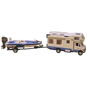 Prime Products 27-0017 Mini Motor Home and Speed Boat