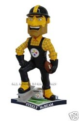 Pittsburgh Steelers Mascot Super Bowl 43 Champions Bobblehead