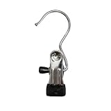 Pack of 25 Single Clip Non-Slip Hangers with Chrome Finish