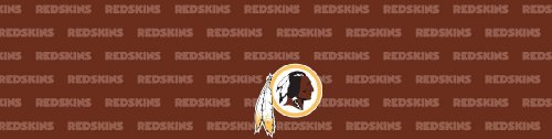 Washington Redskins Team Auto Visor Decal