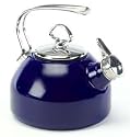 Chantal Enamel-On-Steel 1-4/5-Quart Classic Teakettle, Cobalt Blue