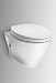 Toto CT418FG#01 Aquia Wall-Hung Toilet W/ Sanagloss - Cotton
