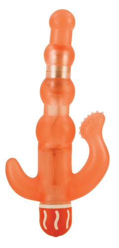 California Exotics Vibrating Diva Pleaser, Orange, 7